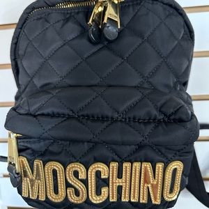 Moschino Quilted Backpack